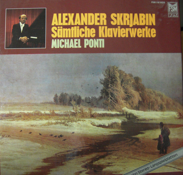 Alexander Skrjabin* − Michael Ponti : Sämtliche Klavierwerke (10xLP, Box)