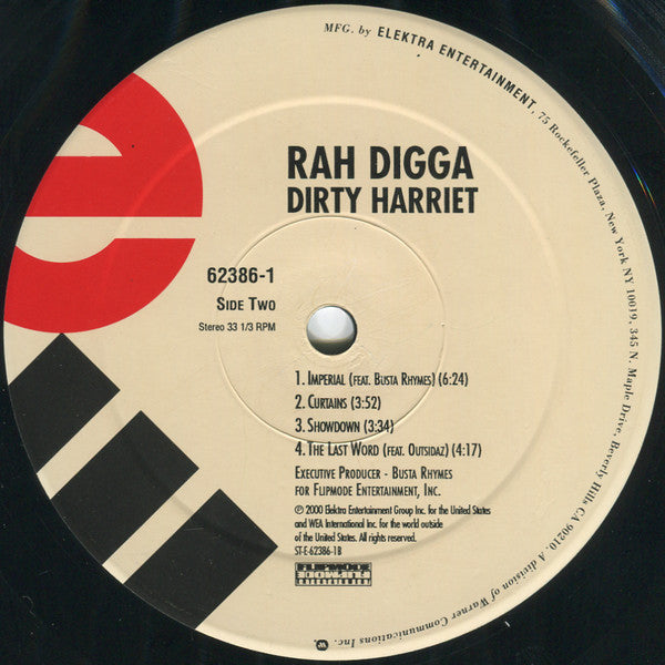 Rah Digga : Dirty Harriet (2xLP, Album)