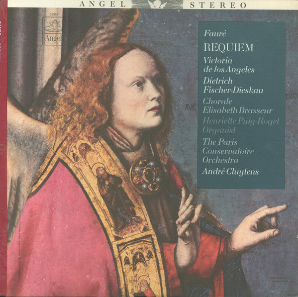 Gabriel Fauré : Victoria De Los Angeles, Dietrich Fischer-Dieskau, Choeurs Elisabeth Brasseur And Orchestre De La Société Des Concerts Du Conservatoire / André Cluytens : Requiem (LP, Album)