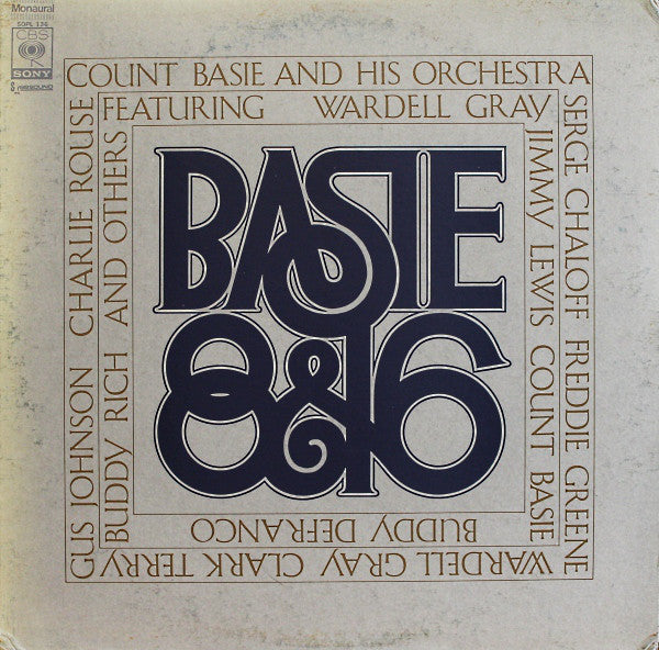 Count Basie Orchestra Featuring Wardell Gray : Basie 8 & 16 (LP, Mono)