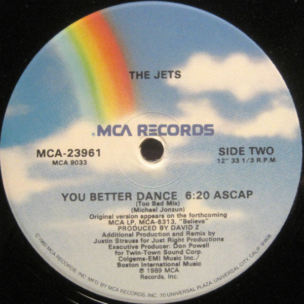 The Jets : You Better Dance (12")