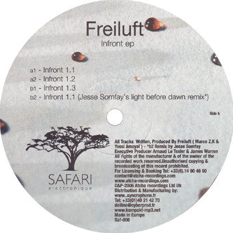 Freiluft : Infront EP (12", EP)