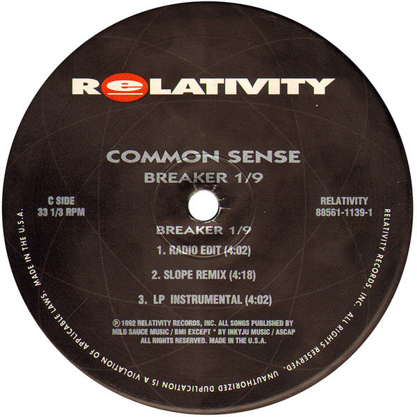 Common : Breaker 1/9 (12")