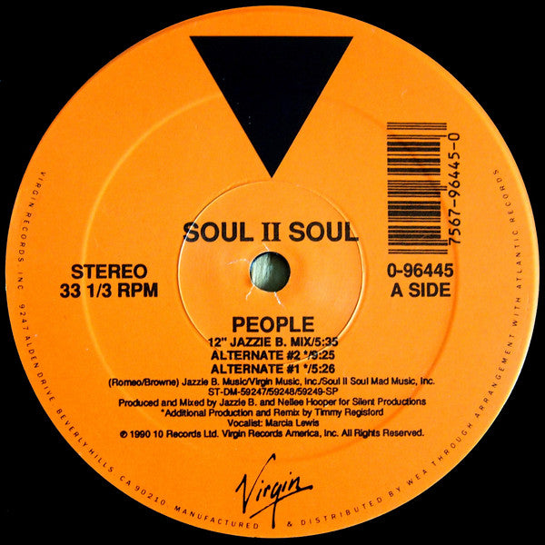 Soul II Soul : People (12")