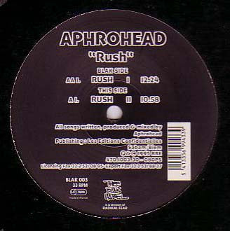 Aphrohead : Rush (12")