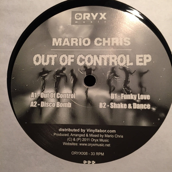 Mario Chris : Out Of Control  (12")