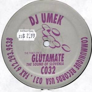 Umek : Glutamate, The Sound Of Slovenia (2xLP)