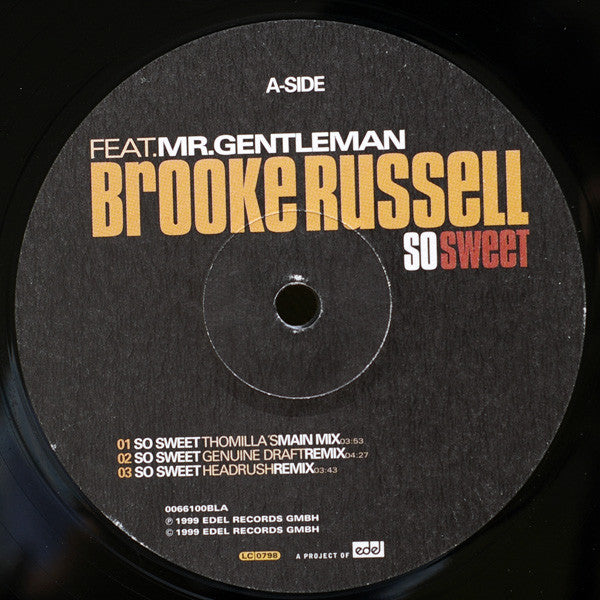 Brooke Russell Feat. Gentleman : So Sweet (12")