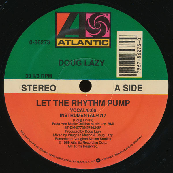 Doug Lazy : Let The Rhythm Pump (12")