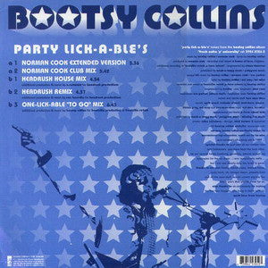 Bootsy Collins : Party Lick-A-Ble's (12")