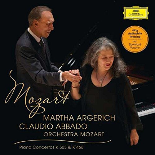 Wolfgang Amadeus Mozart - Martha Argerich, Orchestra Mozart, Claudio Abbado : Mozart- Piano Concertos No. 25 & 20 (LP)