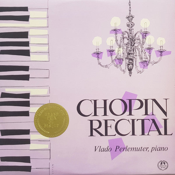 Frédéric Chopin, Vlado Perlemuter : Chopin Recital = ショパン・リサイタル (LP, Album)