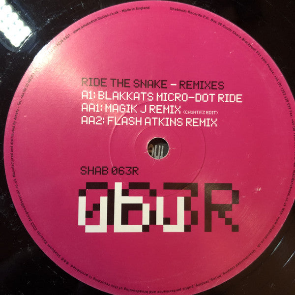 Ubu : Ride The Snake (12")