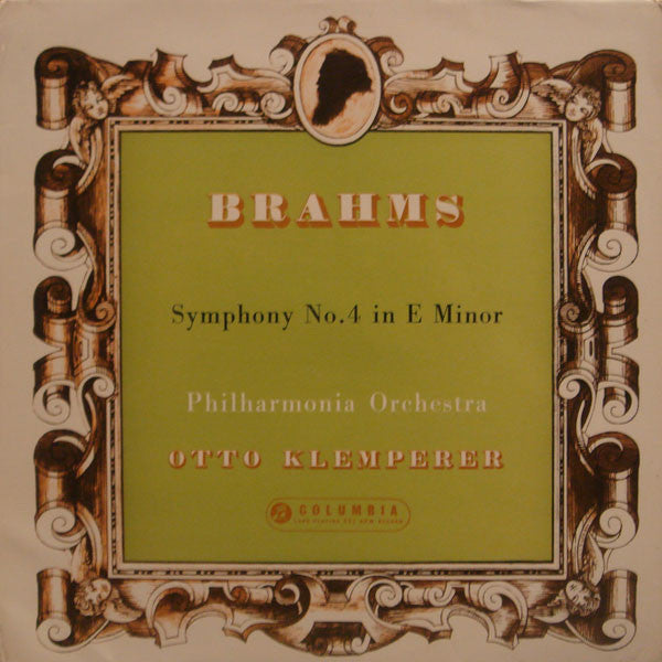 Johannes Brahms • Otto Klemperer • Philharmonia Orchestra : Symphony No.4 In E Minor (LP, Mono)