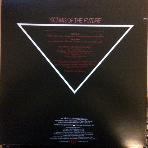 Gary Moore : Victims Of The Future (LP, Album, Ltd)