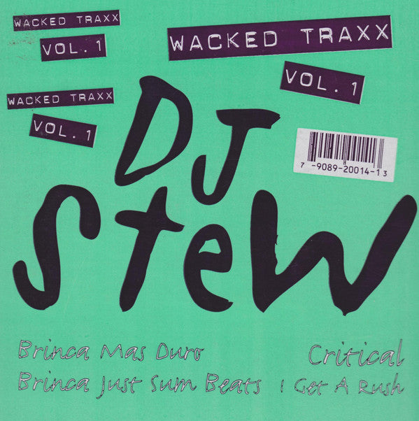 DJ Stew : Wacked Traxx Vol. 1 (12")