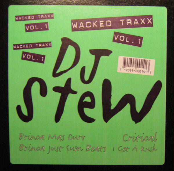 DJ Stew : Wacked Traxx Vol. 1 (12")