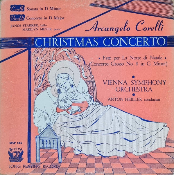 Arcangelo Corelli • Wiener Symphoniker • Anton Heiller : Christmas Concerto (LP)