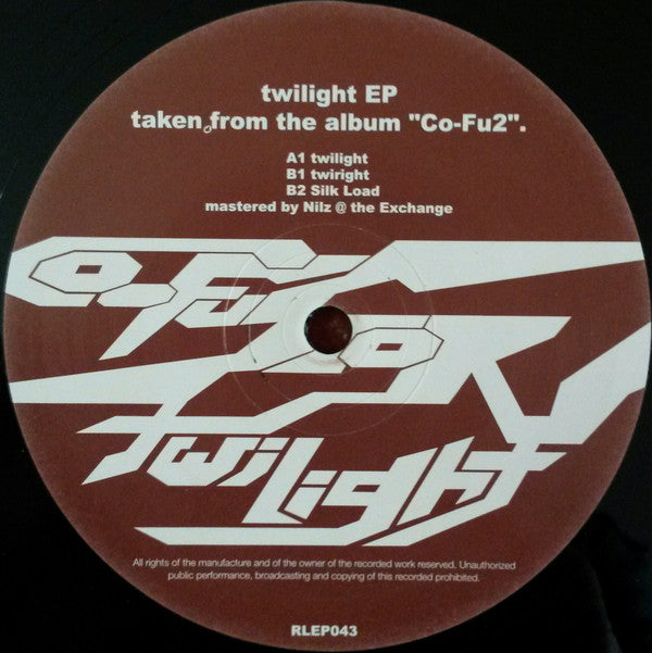 Co-Fusion : Twilight EP (12", EP)