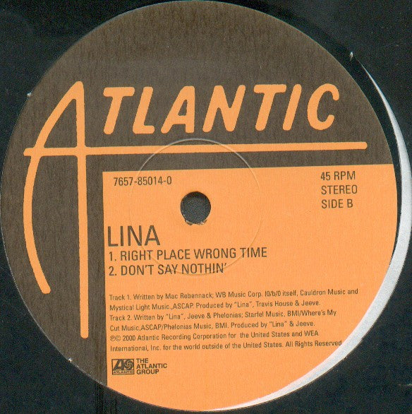 Lina : Album Sampler (12")