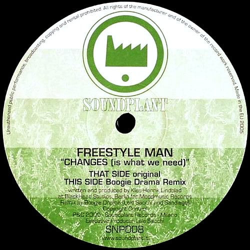 Freestyle Man : Changes (Is What We Need) (12")