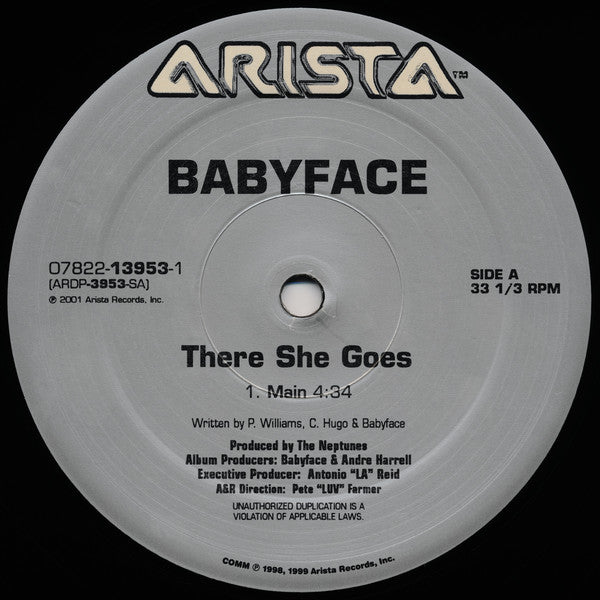 Babyface : There She Goes (12")