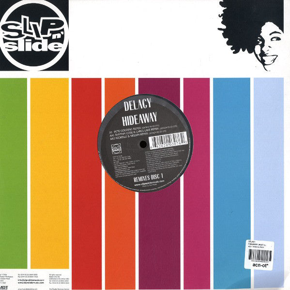 De'Lacy : Hideaway (Remixes Disc 1) (12")