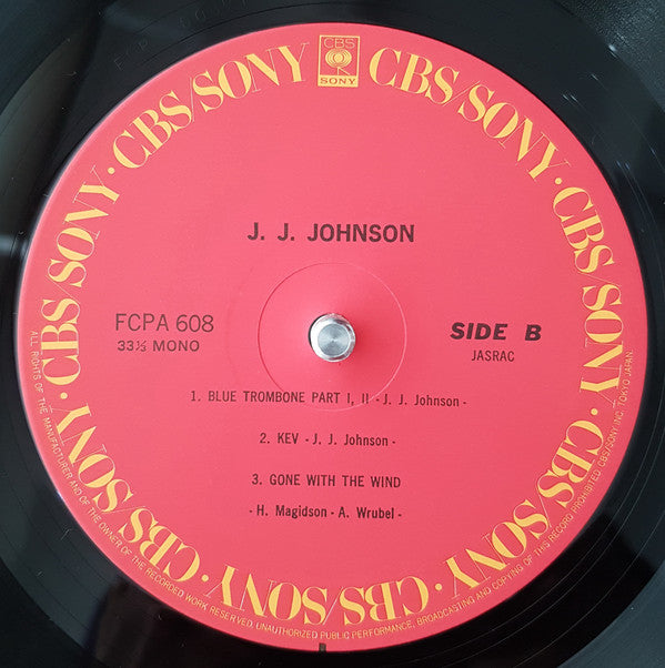 J.J. Johnson : J.J. Johnson (LP, Comp)