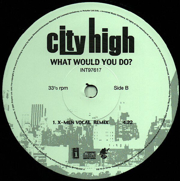 City High : What Would You Do? (12", Single)