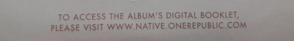 OneRepublic : Native (2xLP, Album, Ltd, Cle)