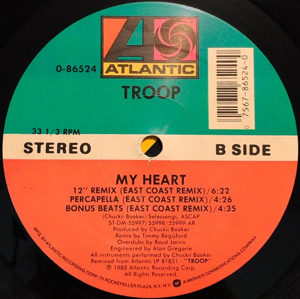 Troop (3) : My Heart (12")