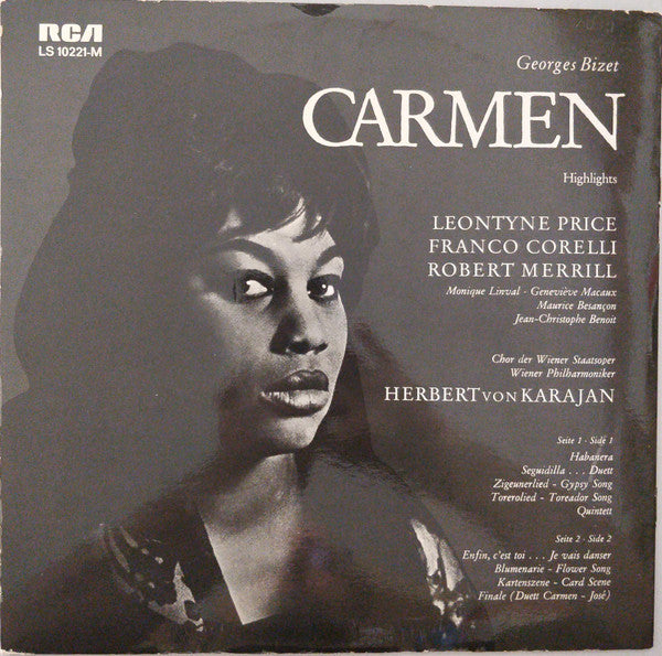 Georges Bizet : Highlights From Carmen (LP, Album)