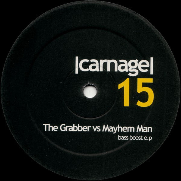 The Grabber vs. Mayhem Man : Bass Boost E.P (12", EP)