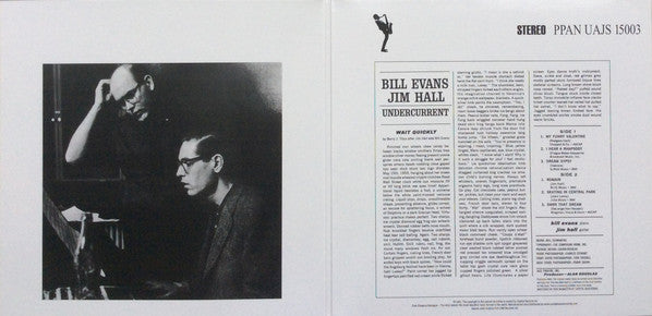 Bill Evans / Jim Hall : Undercurrent (LP, Album, RE, RM, Gat)