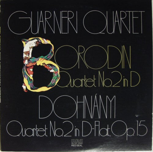 Alexander Borodin, Ernst von Dohnányi, Guarneri Quartet : Quartet No.2 In D, Quartet No.2 In D-flat Op.15 (LP, Album)