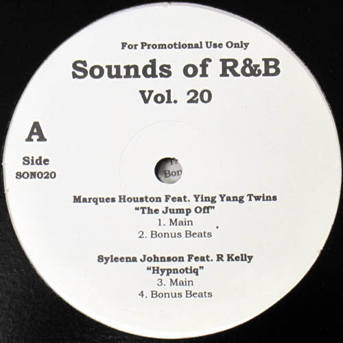 Various : Sounds Of R&B Vol. 20 (12", Promo, Unofficial)