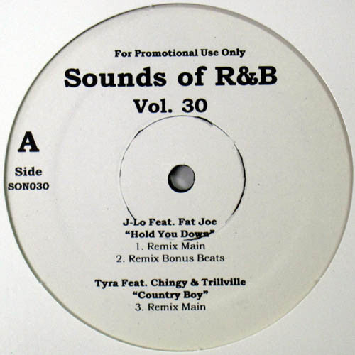 Various : Sounds Of R&B Vol. 30 (12", Promo)