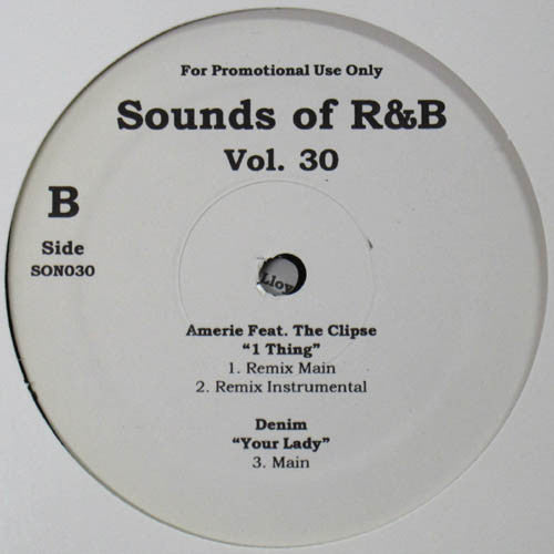 Various : Sounds Of R&B Vol. 30 (12", Promo)