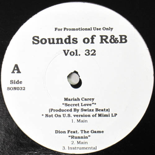 Various : Sounds Of R&B Vol. 32 (12", Promo, Unofficial)