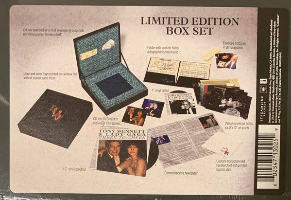 Tony Bennett & Lady Gaga : Cheek To Cheek (Box, Ltd, Col + CD, Album, Dlx + LP, Album + DVD-V)