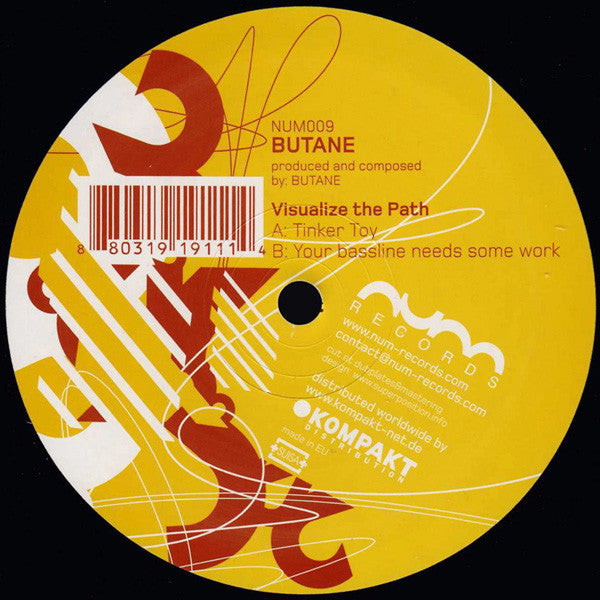 Butane : Visualize The Path (12")