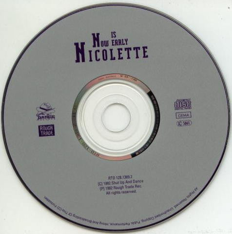 Nicolette : Now Is Early (CD, Album)