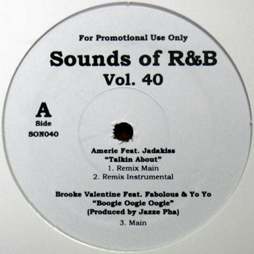 Various : Sounds Of R&B Vol. 40 (12", Promo, Unofficial)