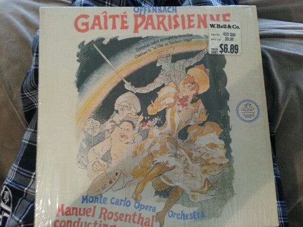 Jacques Offenbach / Orchestre National De L'Opéra De Monte-Carlo / Manuel Rosenthal : Gaite Parisienne (LP, Album, Quad)