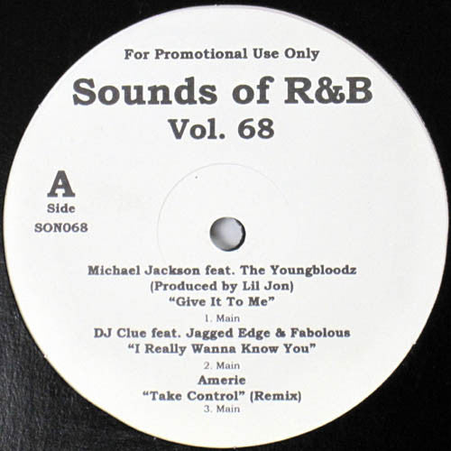 Various : Sounds Of R&B Vol. 68 (12", Promo, Unofficial)