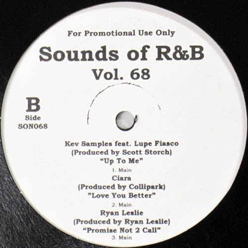 Various : Sounds Of R&B Vol. 68 (12", Promo, Unofficial)