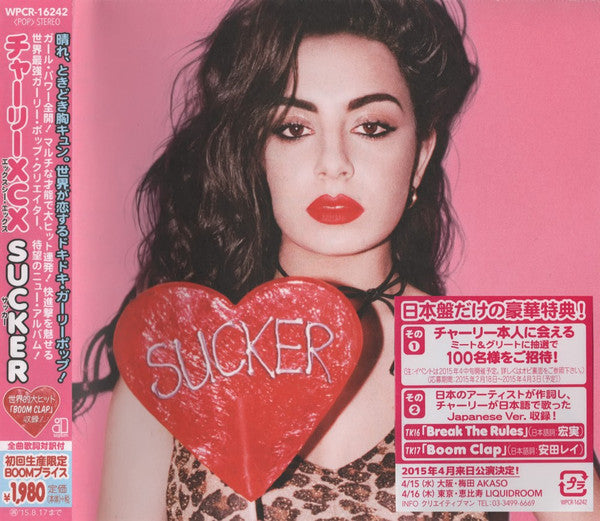 Charli XCX = Charli XCX : Sucker (CD, Album)