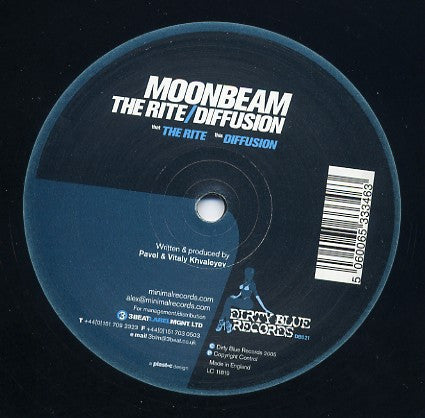 Moonbeam : The Rite / Diffusion (12")