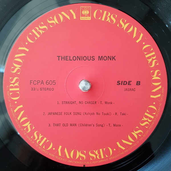 Thelonious Monk : Thelonious Monk (LP, Comp)