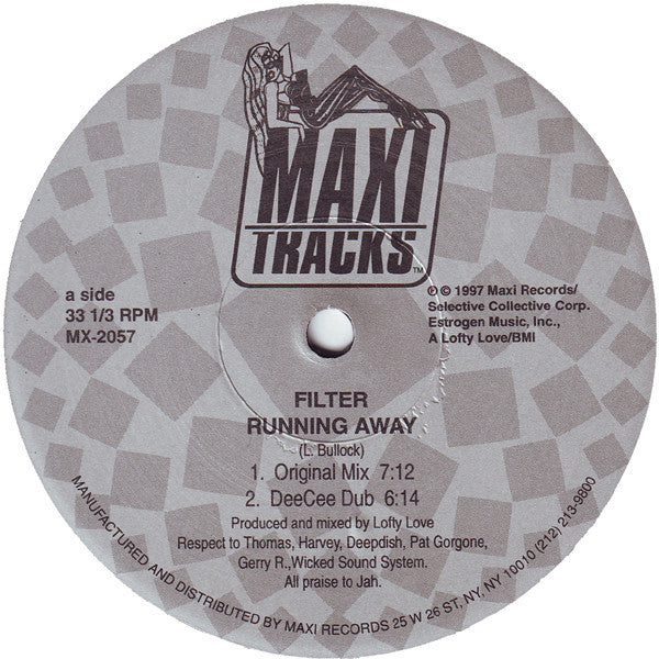 Filter (4) : Running Away (12")